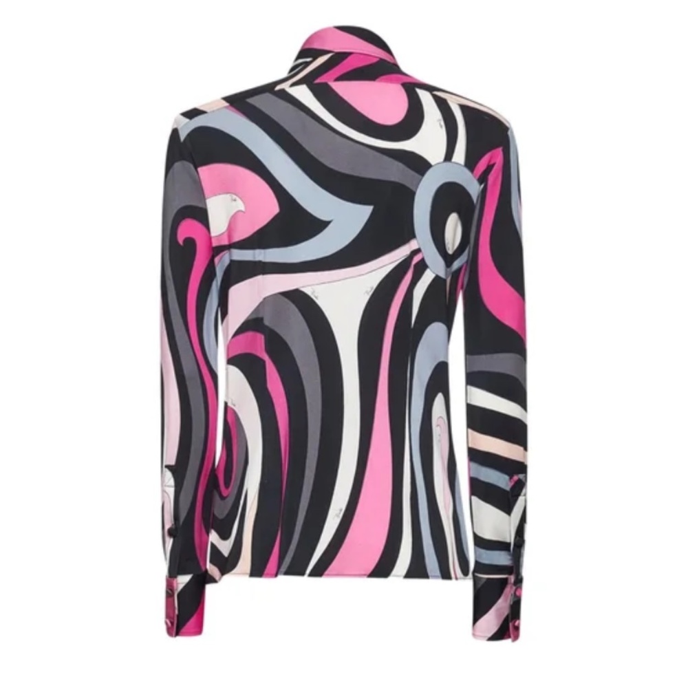 Emilio Pucci Marmo Buttoned Shirt - Picture 2 of 4